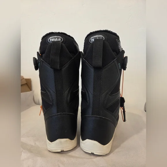 Women's Thirtytwo Shifty Double Boa Snowboard Boots Size 7 Black Winter Sports - Picture 4 of 7